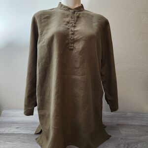 Lauren Ralph Lauren Olive Green Tunic